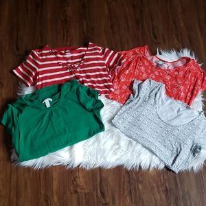 Maternity Tees Lot, Medium